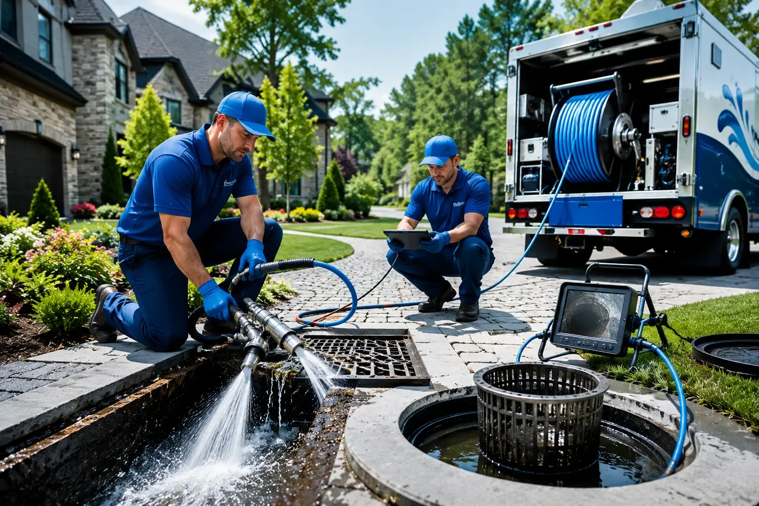 Local outdoor drain cleaning professionals in Red Rock, TX