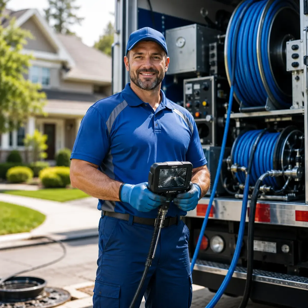 Local outdoor drain cleaning specialists in Red Rock, TX